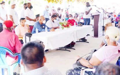 Give us a chance…we have already delivered much – President engaged E’bo