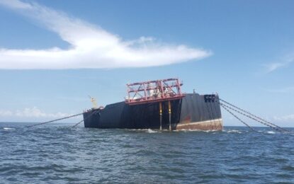 Minimal to no risk of oil spill from vessel – CDC