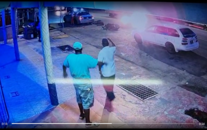 Surveillance footage shows moment Rose Hall businessman’s motorcycle collides with car