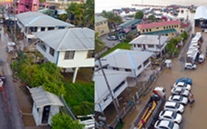 Spring tide floods Parika – other coastal communities at risk