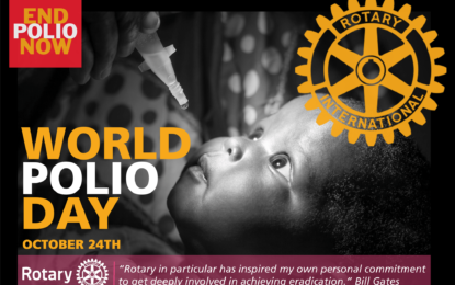 Rotary continues eradication fight as World Polio Day is observed
