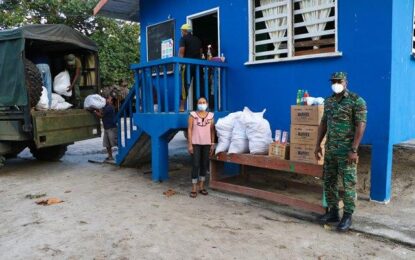 CDC distributes more hampers to COVID-19 hit St. Cuthbert’s Mission