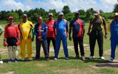 GCB/Tropical Spring O-40 T20 cricket… Singh’s unbeaten 58 spurs Imam Bacchus to victory