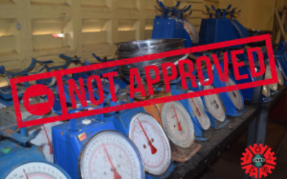 Regulator battles with prevalence of unapproved blue-dial scales