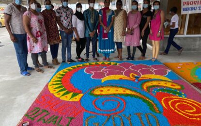 Rangoli in Grove