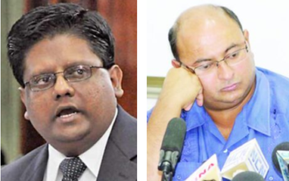 Misconduct charges withdrawn against Ashni Singh, Winston Brassington