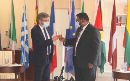 EU releases almost US$95M to Guyana as budget support