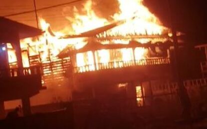 Woman sets house on fire after argument