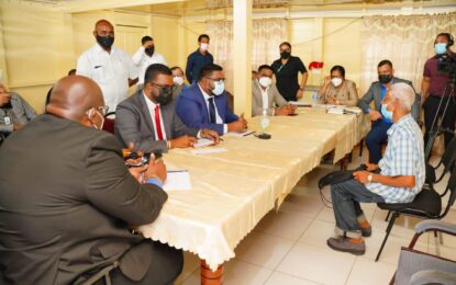 Fix it now – President Ali tells NIS head at Region 2 outreach