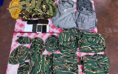 Three arrested after gun, ammo find in Berbice