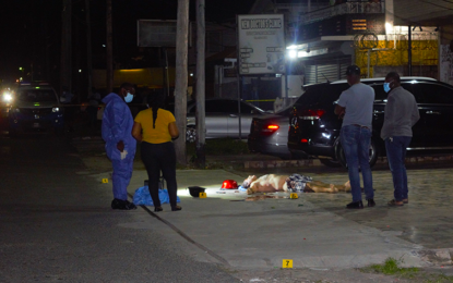 Man shot dead fighting off gunmen for motorcycle