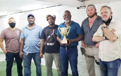 Hing & Hpkinson leads Team Orinduik to victory over TSU Orinduik Development Inc. & Aquafina Practical Pistol Challenge