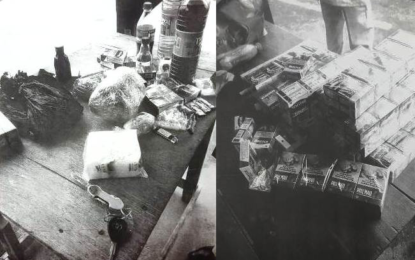 ‘Bread bins’ of contraband seized at Lusignan Prison