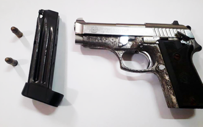 Haslington man nabbed with gun and ammo