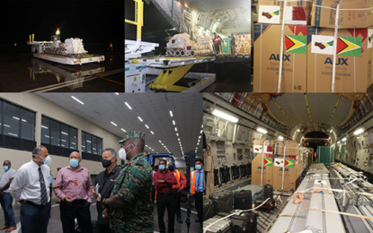 Covid-19 field hospital donated by Qatar arrives