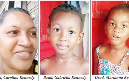 Bartica woman and children burnt alive…  Suspect for court today