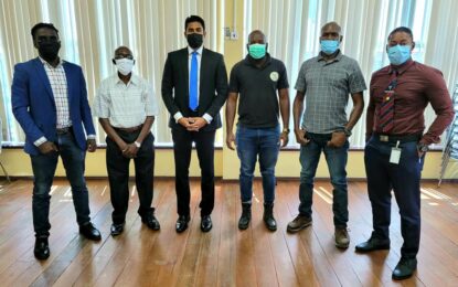 GRFU meets Minister of Culture, Youth & Sport, Charles Ramson