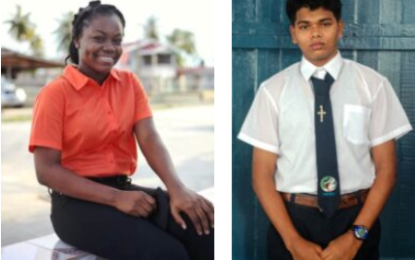 Albouystown youth, Berbice teen share their CSEC success stories