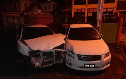 Drunken driver begs cops for mercy after slamming into cars