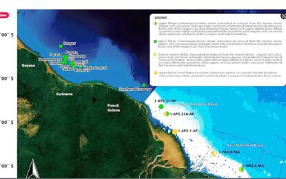 Large Guyana, Suriname oil finds  hint region is sleeping supergiant
