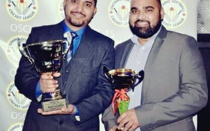 Essequibian Ramsawak “excited” to form cricket club in Canada