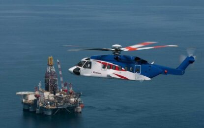Bristow currently sole operator for offshore helicopter support to Guyana/Suriname oil sector