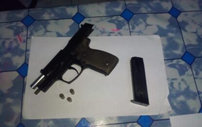 Police nab man who hid gun in crotch to shoot wife