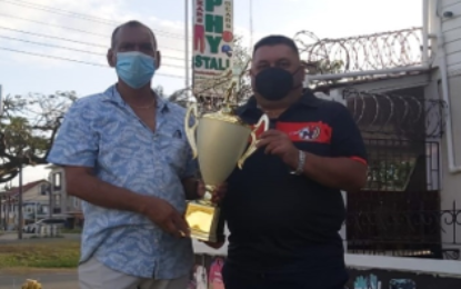 Trophy Stall & RS 53 Restobar & Lounge on board with Big Man Cricket