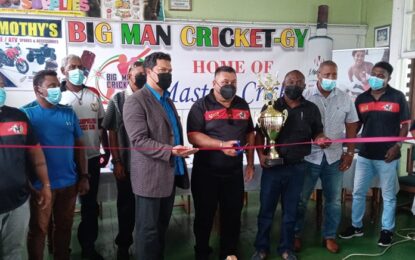 Big Man Cricket bowls off today