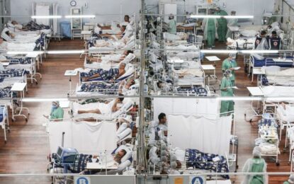 Brazil breaks record for daily Covid-19 death toll