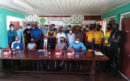 GCB/ECC launches Speaker’s T20 Club C/Ships
