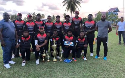 Queenstown Under19 are Devon Ramnauth Youth Cricket League Champs