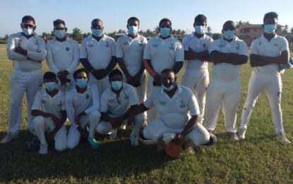 BCB/ Jafferally 20/20 Tournament – West Berbice D’ Edwards beat Blairmont to advance to finals
