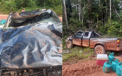 Finance Ministry Official killed, after vehicle topples on Mahdia trail