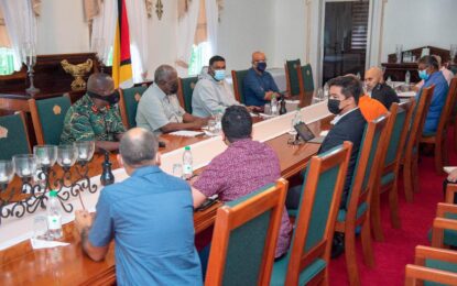 President Ali leading relief response for St. Vincent