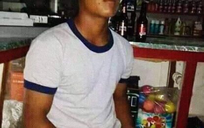 Missing youth found floating in creek was strangled to death