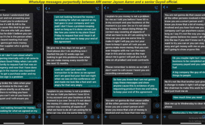 Company Director caught on tape telling third party that ARI boss must ‘pay his dues’