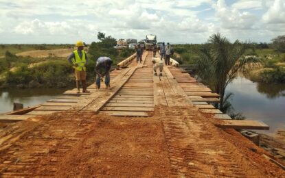 Lethem’s main access bridge opened for vehicles up to 30 tons