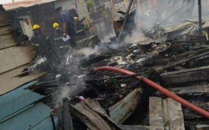 ‘Unattended kero stove’ leads to apartment building fire -12 now homeless