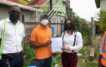 Contractor gets $7.4M contract to build 1,100 ft. of concrete drains, walkways in Goed Fortuin