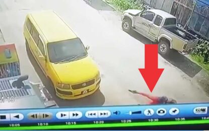 CCTV footage reveals two pastors were trailed, and then robbed