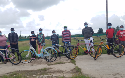 Five members benefit from $100,000 worth of bicycles as RHTYSC plays tribute to late VP