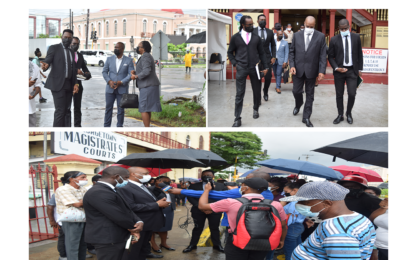 APNU+AFC MPs, supporters charged for illegal procession during 2020 elections