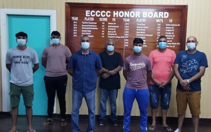 Bheemraj Ramkelawan returned as Enmore CCC Chairman