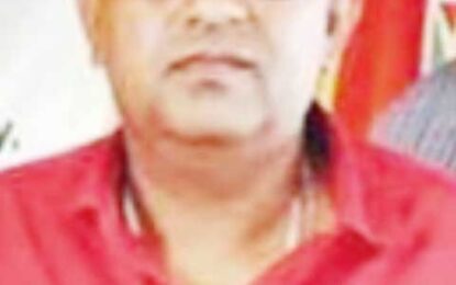 Berbician crushed to death by pick-up Region Six official was driving