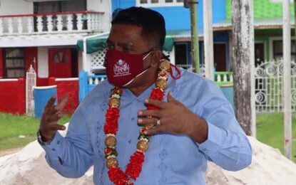 Agri. Minister talks community development, kitchen gardens in East Ruimveldt