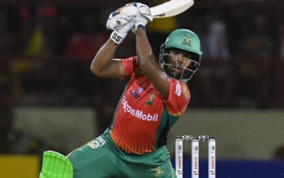 Guyana Amazon Warriors announce 2021 retentions