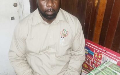 GGMC prosecutor caught in a police sting operation accepting bribe  -claimed he ‘borrowed’ the money