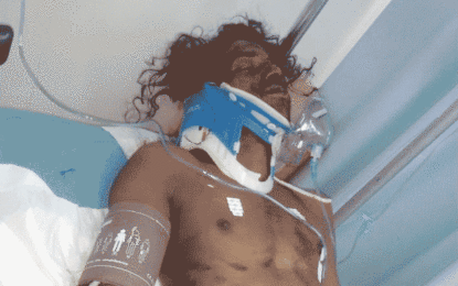 Two seriously injured in separate weekend accidents