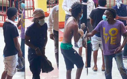 Four appear in City Court on separate robbery charges, one remanded